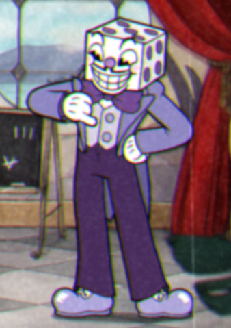 The voice belonged to King Dice, Las Pegasus's new sleazy manager. 